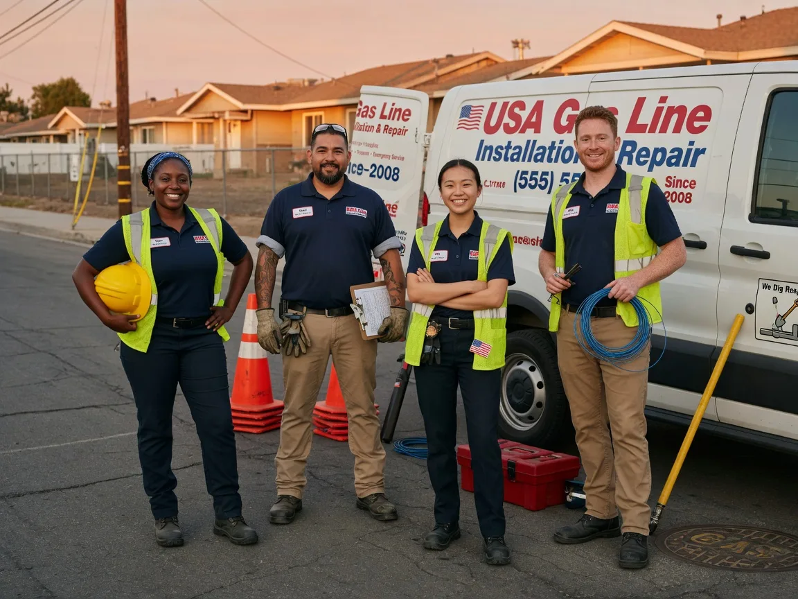 Gas Line Installation company in Oscar, LA